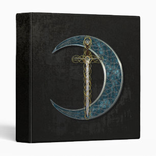Celtic Moon And Sword Binder