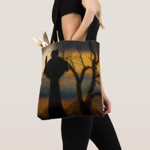 Celtic Moon Tote Bag