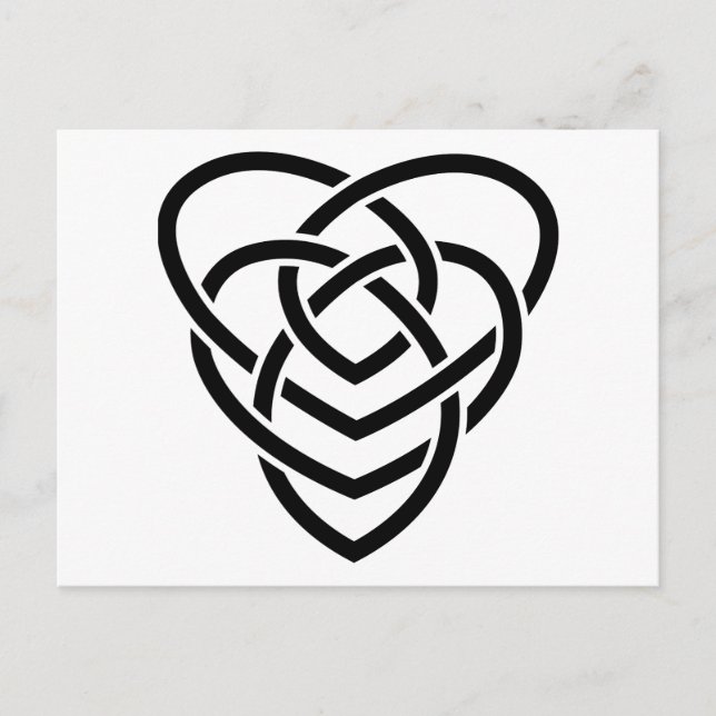 Celtic Motherhood Knot Postcard (Front)