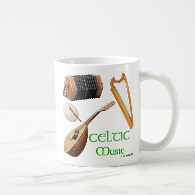 CELTIC Music, CELTIC Music Coffee Mug (Right)