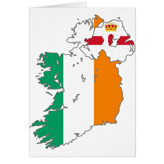 Celtic Nation Irish Map (Front)