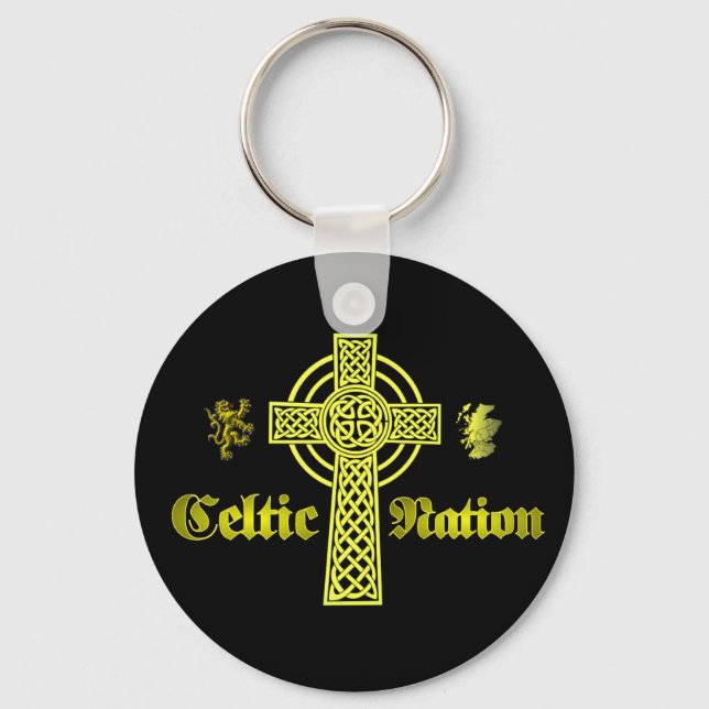 Celtic Nation. Keychain (Front)