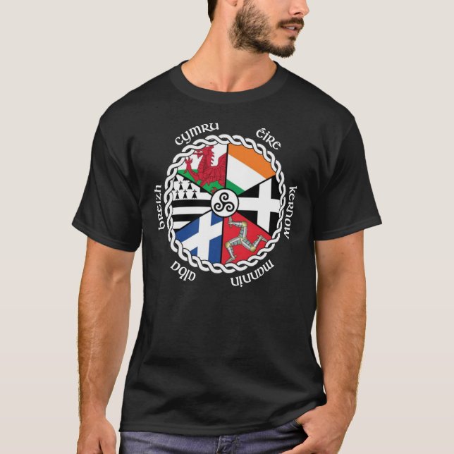 Celtic Nations Flags Essential T-Shirt (Front)