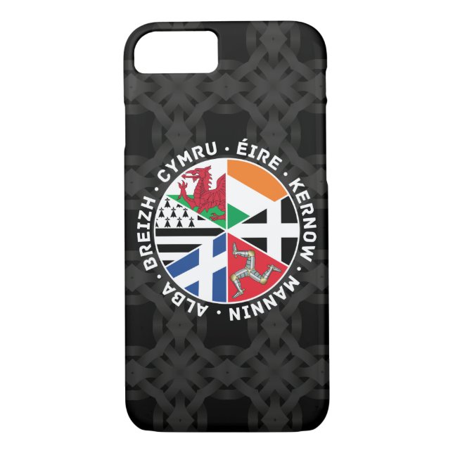 Celtic Nations Flags iPhone 7 Cover (Back)