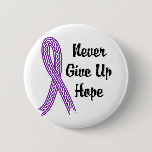 Celtic Never Give Up Hope Chiari Malformation 2 Inch Round Button