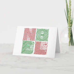 Celtic Noel Card