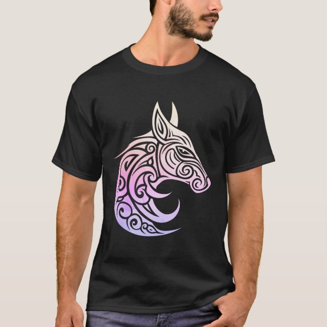 Celtic Nordic Winter Fox T-Shirt (Front)