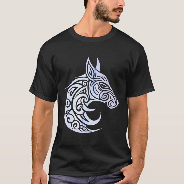 Celtic Nordic Winter Fox T-Shirt (Front)