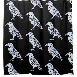 Celtic Nordic Winter Raven Crow