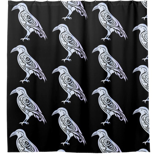 Celtic Nordic Winter Raven Crow (Front)