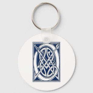 Celtic O Monogram Keychain