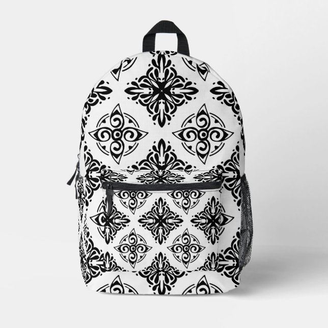 Celtic Ornament Pattern Print Cut Sew Bag (Front)