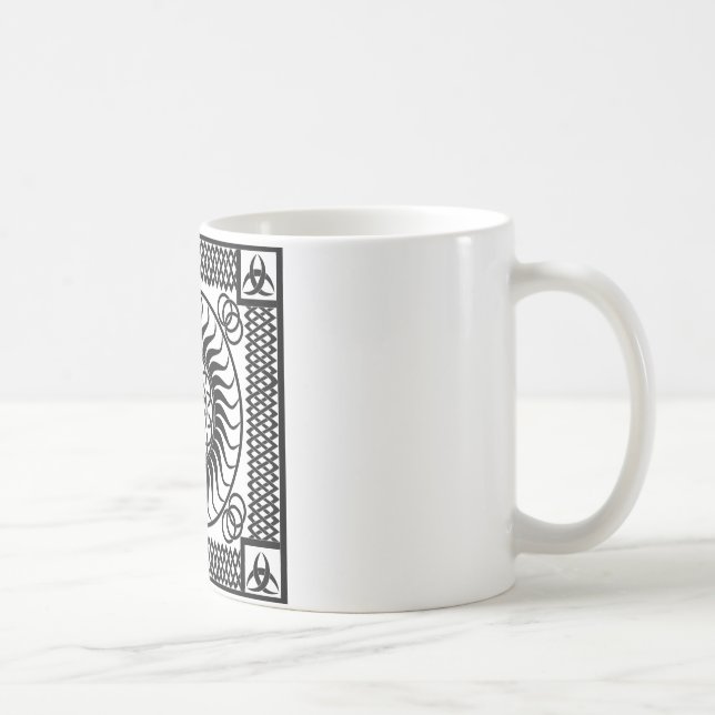 Celtic ornament Single Coffee Mug (Right)