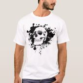 Celtic Owl celestial skull T-Shirt (Front)