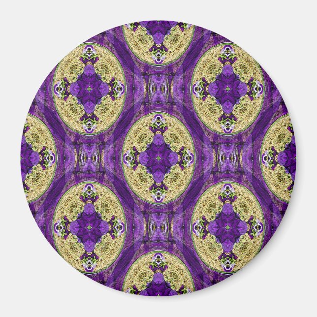 Celtic Pansies....... Magnet (Front)