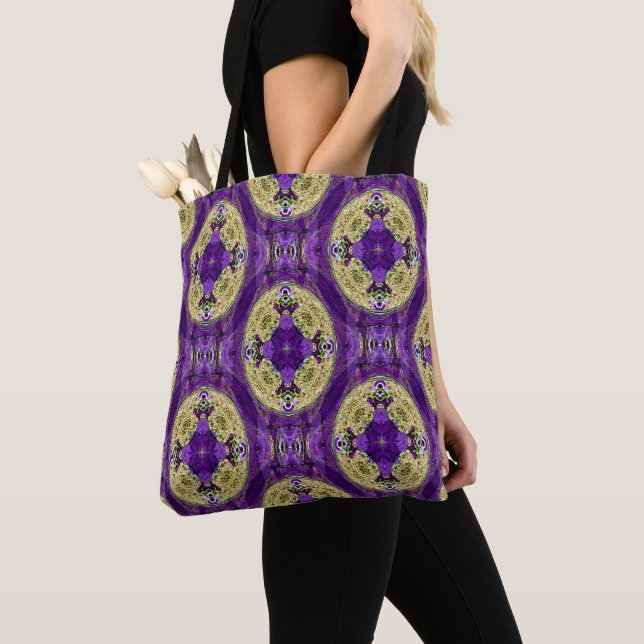 Celtic Pansies....... Tote Bag (Close Up)