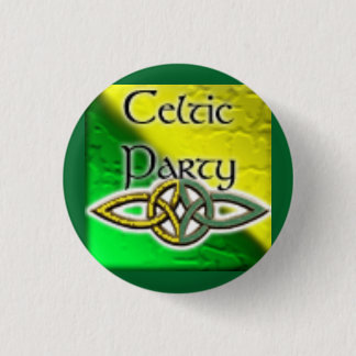 Celtic Party Logo 1 Inch Round Button