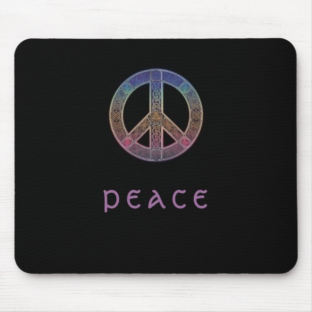 Celtic Peace Mouse Pad (Front)
