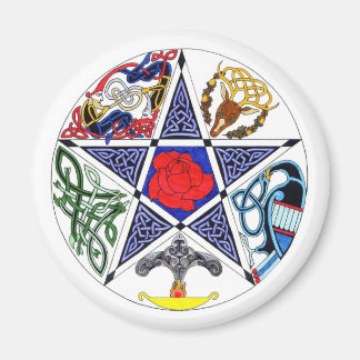 Celtic Pentagram Magnet