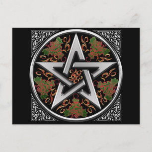 Celtic Pentagram Postcard
