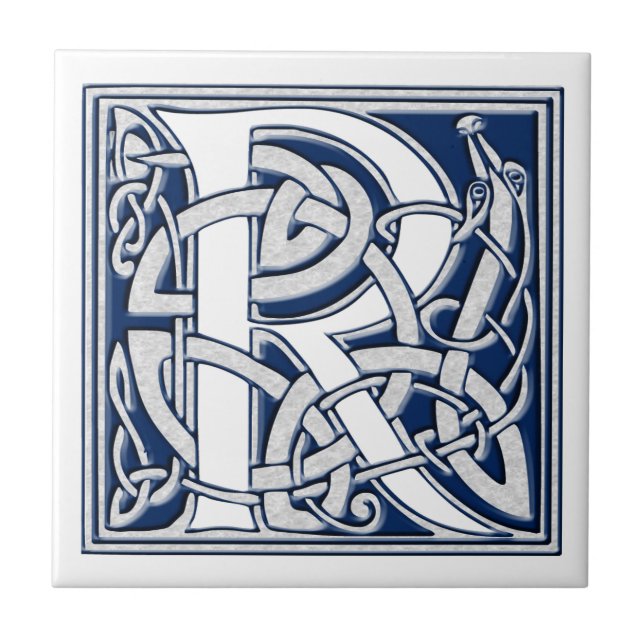 Celtic R Monogram Tile (Front)