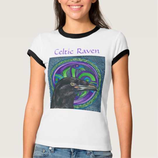 Celtic Raven Women's Tee Shirt