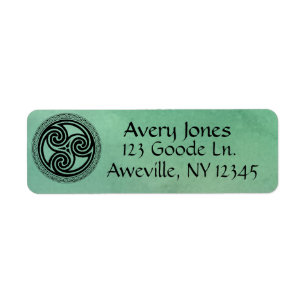 Celtic Return Address Label