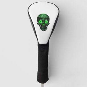 Celtic Rune Skull Golf Head Cover