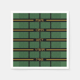 Celtic Runes 1 Paper Napkins