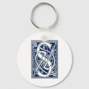 Celtic S Monogram Keychain