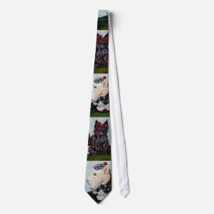 Celtic Scottish Terriers Tie