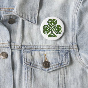 Celtic Shamrock - St Patricks Day 2 Inch Round Button