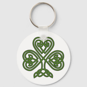 Celtic Shamrock - St Patricks Day Keychain