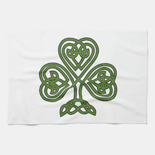 Celtic Shamrock - St Patricks Day Kitchen Towel