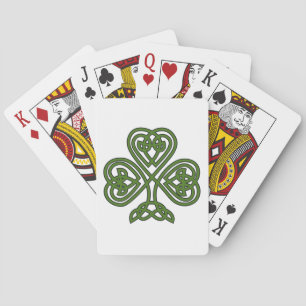 Celtic Shamrock - St Patricks Day Playing Cards