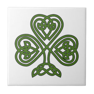 Celtic Shamrock - St Patricks Day Tile