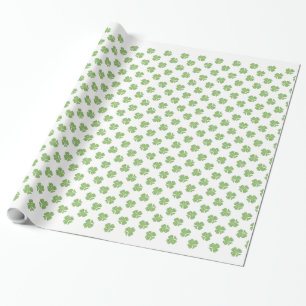 Celtic Shamrock St. Patrick's Day Wrapping Paper