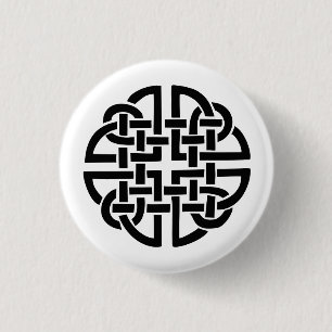 Celtic Shield/Dara Knot Button