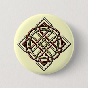 Celtic Shield Knot Button