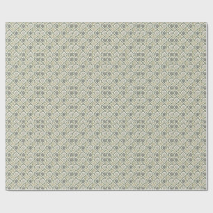 Celtic Shield Knot & Rope Scottish Design Pattern Wrapping Paper