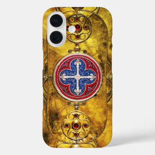 CELTIC SHIELD WITH  CONSECRATION CROSS iPhone 16 CASE