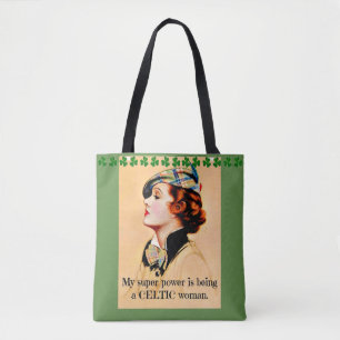 Celtic shopping Tote