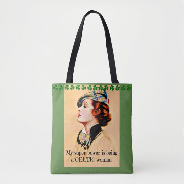 Celtic shopping Tote (Front)