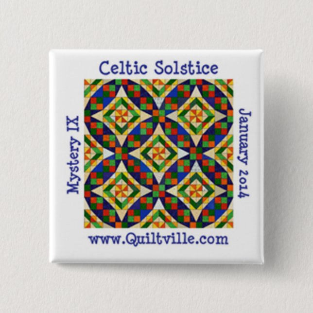 Celtic Solstice Button (Front)