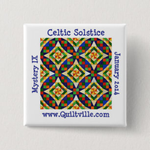 Celtic Solstice Button