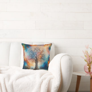 Celtic Soulfire Throw Pillow