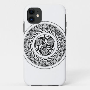 Celtic spiral iPhone 11 case