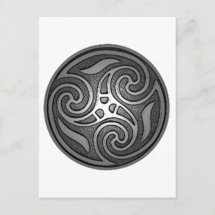 Celtic Spiral Postcard