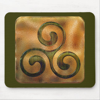 celtic spirals mouse pad