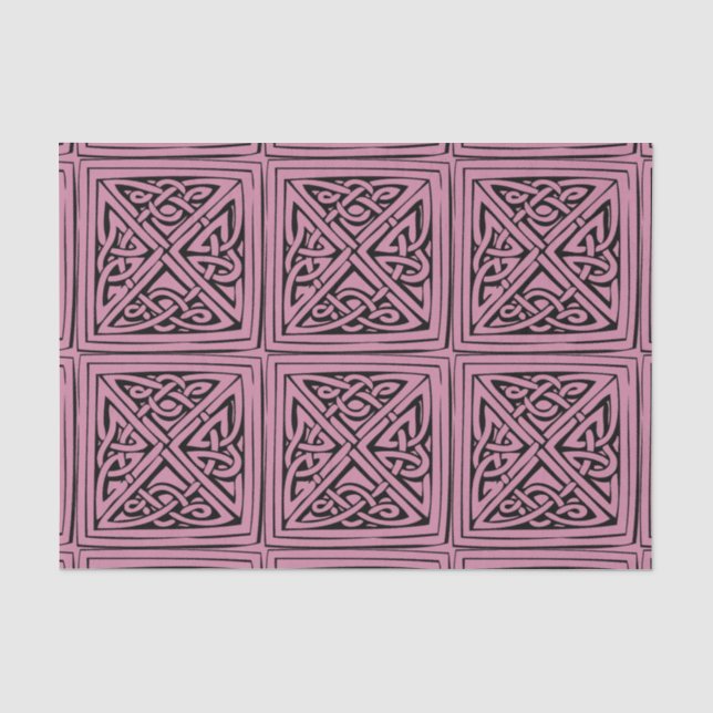 celtic square knot tissue paper (Front)